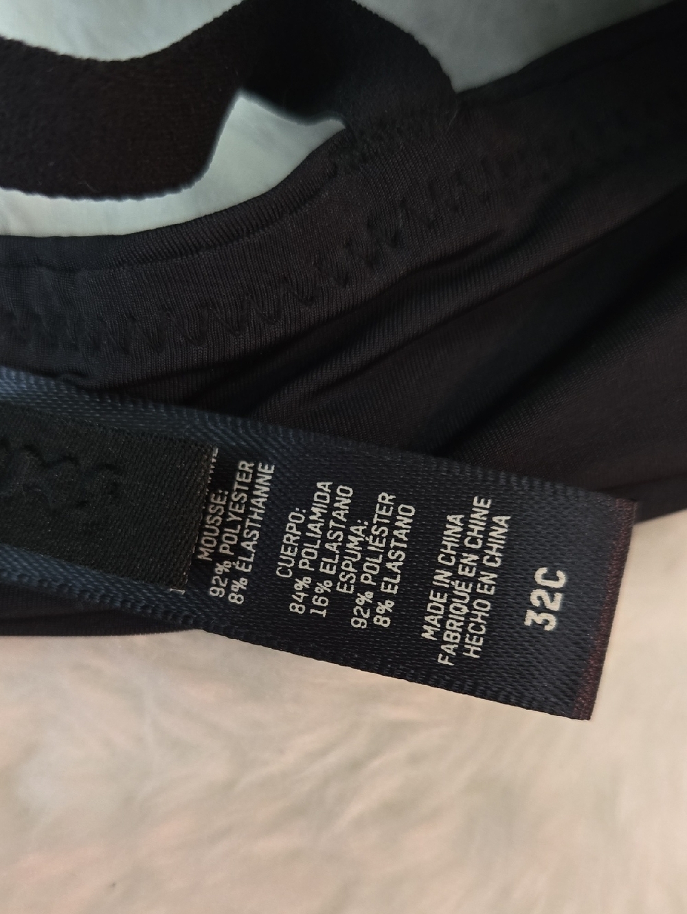 Skims Black Bra, Womens Size 32C - Picture 3 of 10